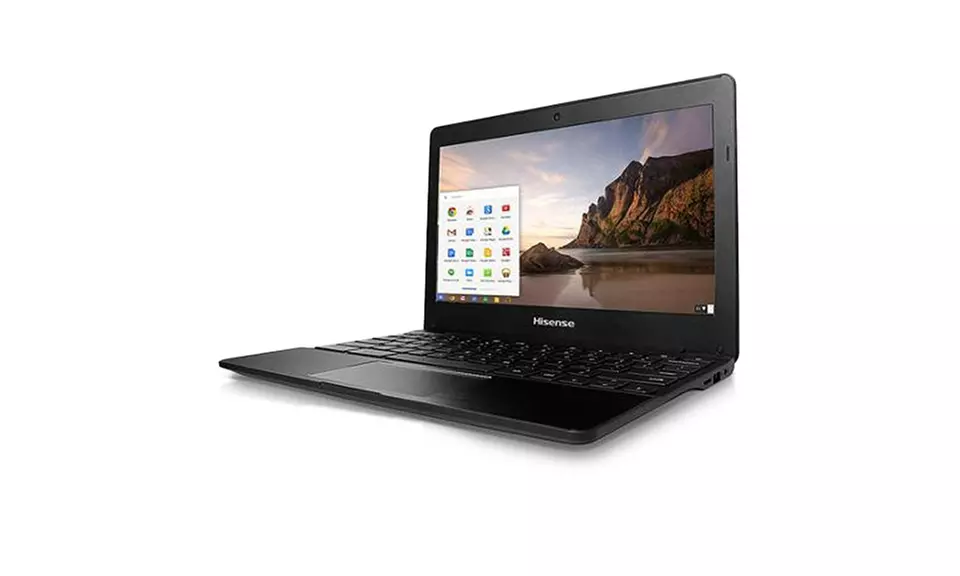 Hisense 11.6" Chromebook Laptop with 1.8GHz Quad-Core Processor, 2GB RAM, and 16GB Hard Drive (Refurbished) - Primary Image