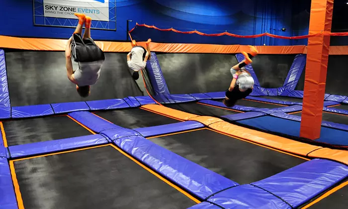 Two Hours of Jumping or Jump Around Birthday Party for 10 at Sky Zone (Up to 52% Off)  - Primary Image