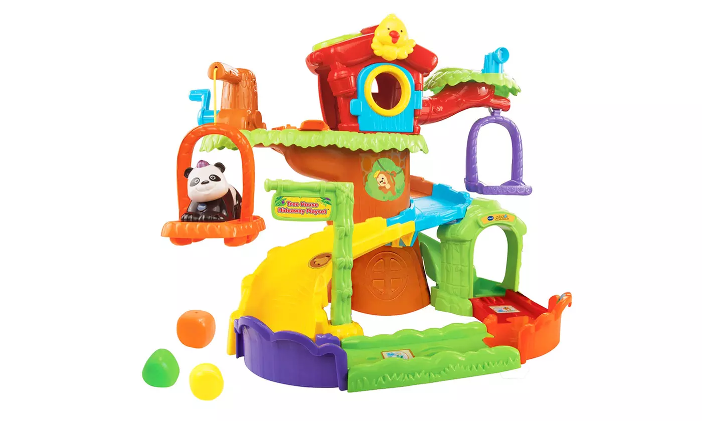 VTech Go! Go! Smart Animals Tree House Hideaway Playset - Primary Image