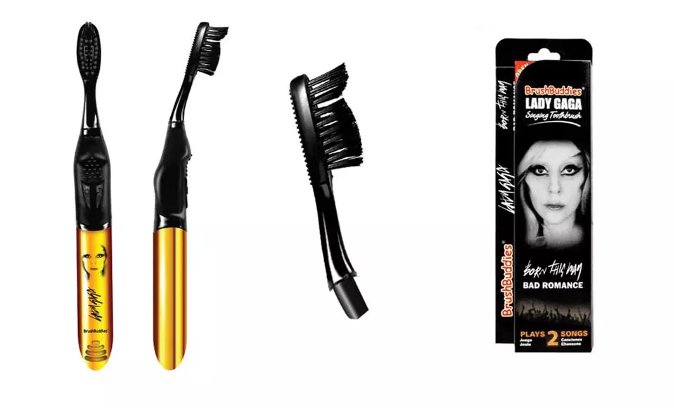 Brush Buddies Lady Gaga Singing Toothbrush. 2 Set Lists Available. - Primary Image