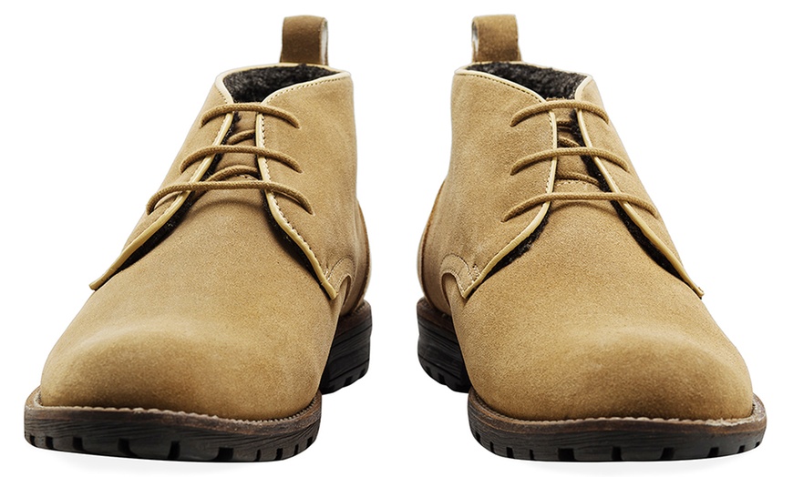 Image 4: Chaussures homme en daim