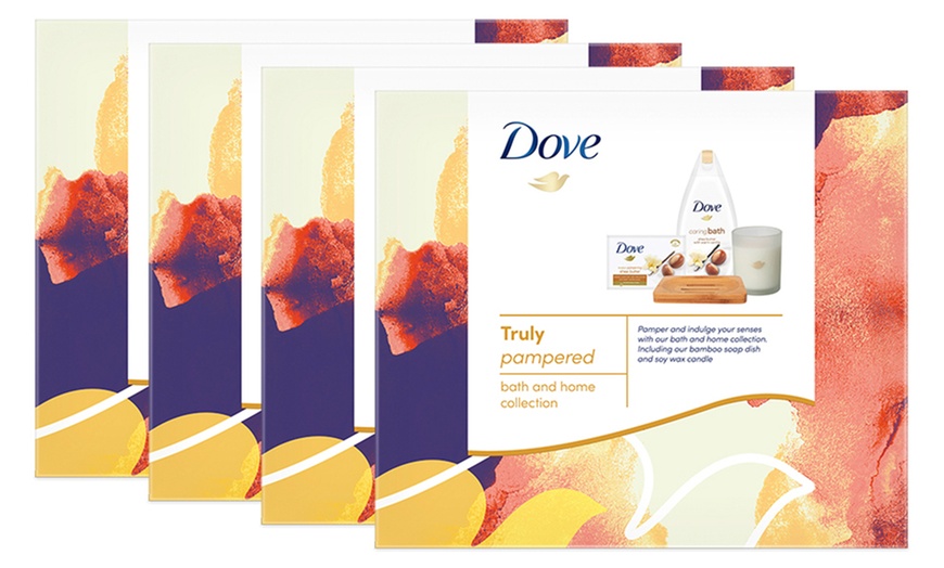 Image 8: Up to Four Dove Truly Pampered Bath and Home Collection Sets