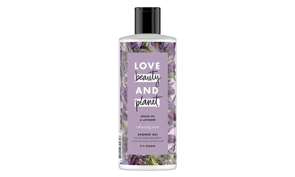 Lot de 3 gels ou huile de douche Love Beauty and Planet 500 ml - Second Medium