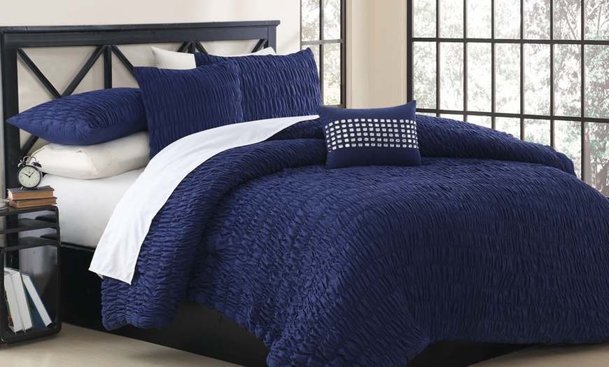 5-Piece Luxury Comforter Set | Groupon