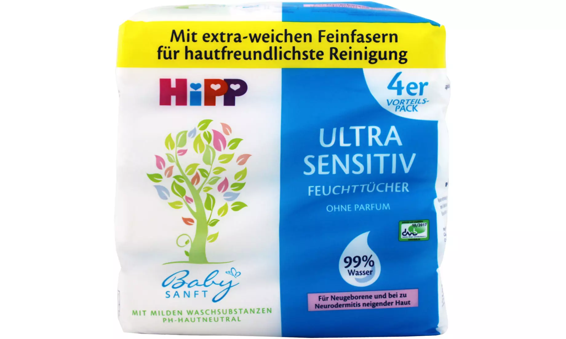 10x, 15x oder 20x Hipp Ultra Sensitiv Feuchttücher - Primary Image