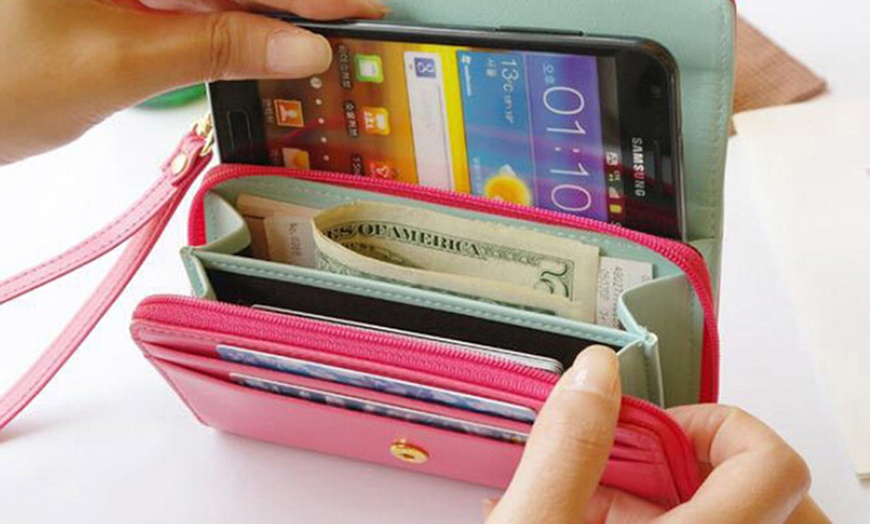 Image 1: Smart Purse for Phone and Money