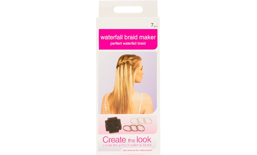 Image 4: Waterfall Braid Maker Hair Tool