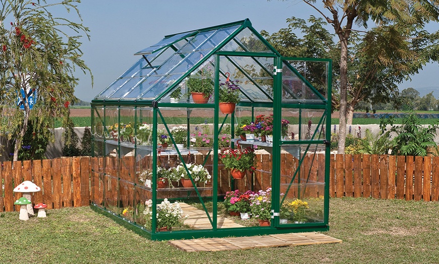 Image 6: Palram Harmony Greenhouse