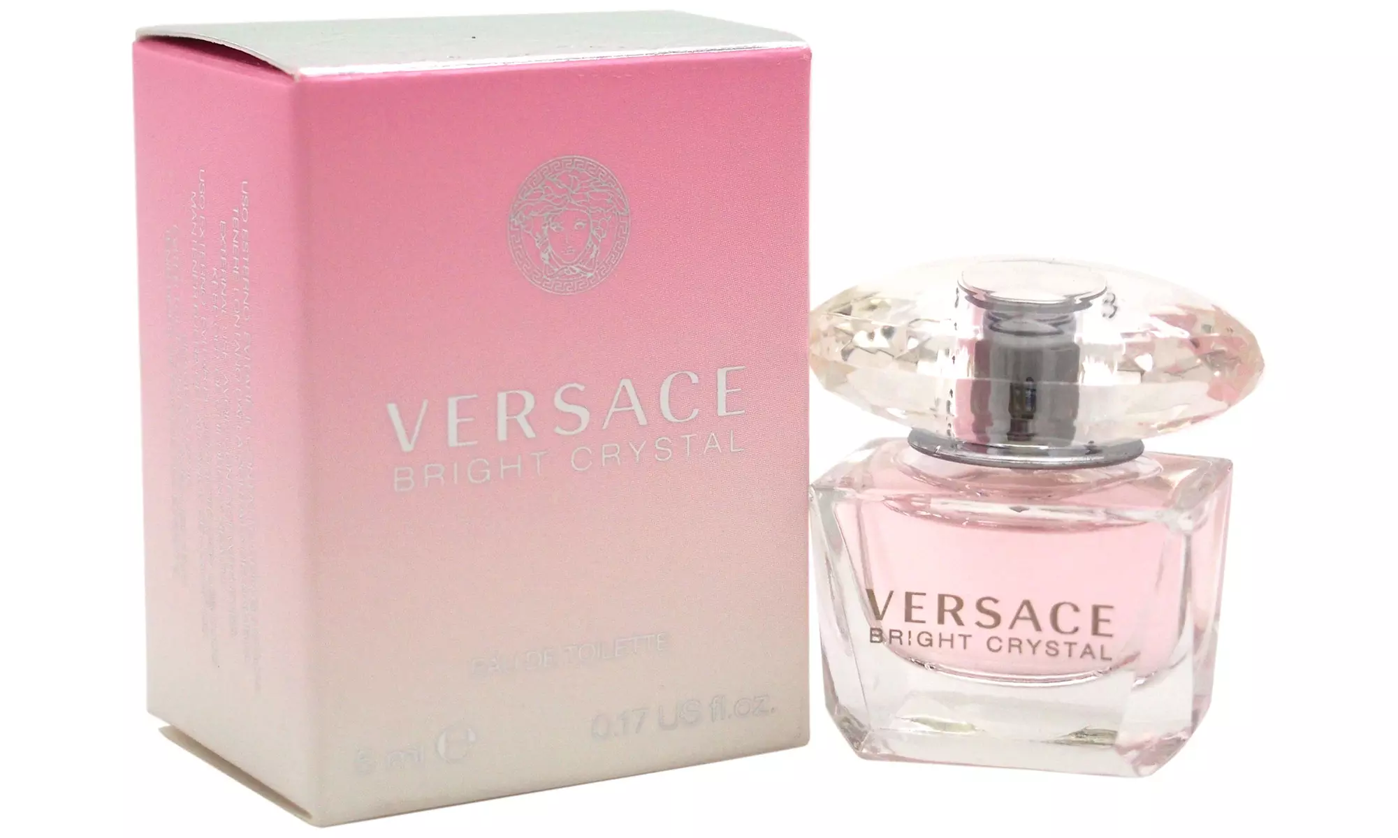 Versace Bright Crystal Eau de Toilette Mini Splash for Women (0.17 Fl. Oz.) - Primary Image