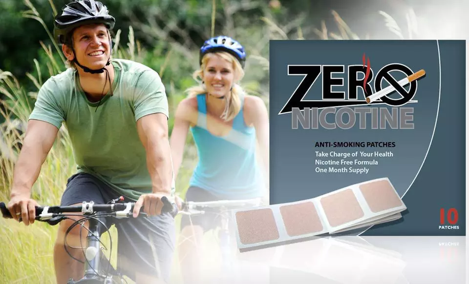 $15 for a One-Month Supply of Zero Nicotine Anti-Smoking Patches ($59.95 List Price). Free Shipping. - Primary Image