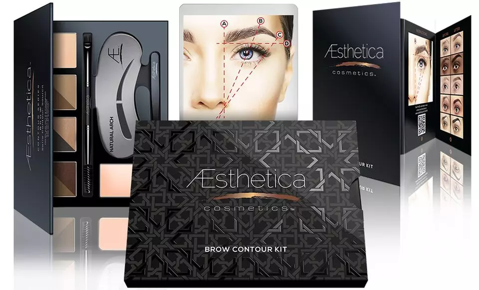 Aesthetica Cosmetics Brow Contour Kit - Primary Image