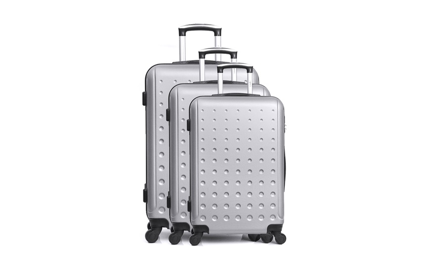 Image 8: Hero Three-Piece Luggage Set 