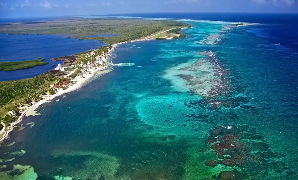 4- or 7-Night Stay for Two in a Cabana with Three Daily Meals and Boat Transfers at Blackbird Caye Resort in Belize - Primary Image