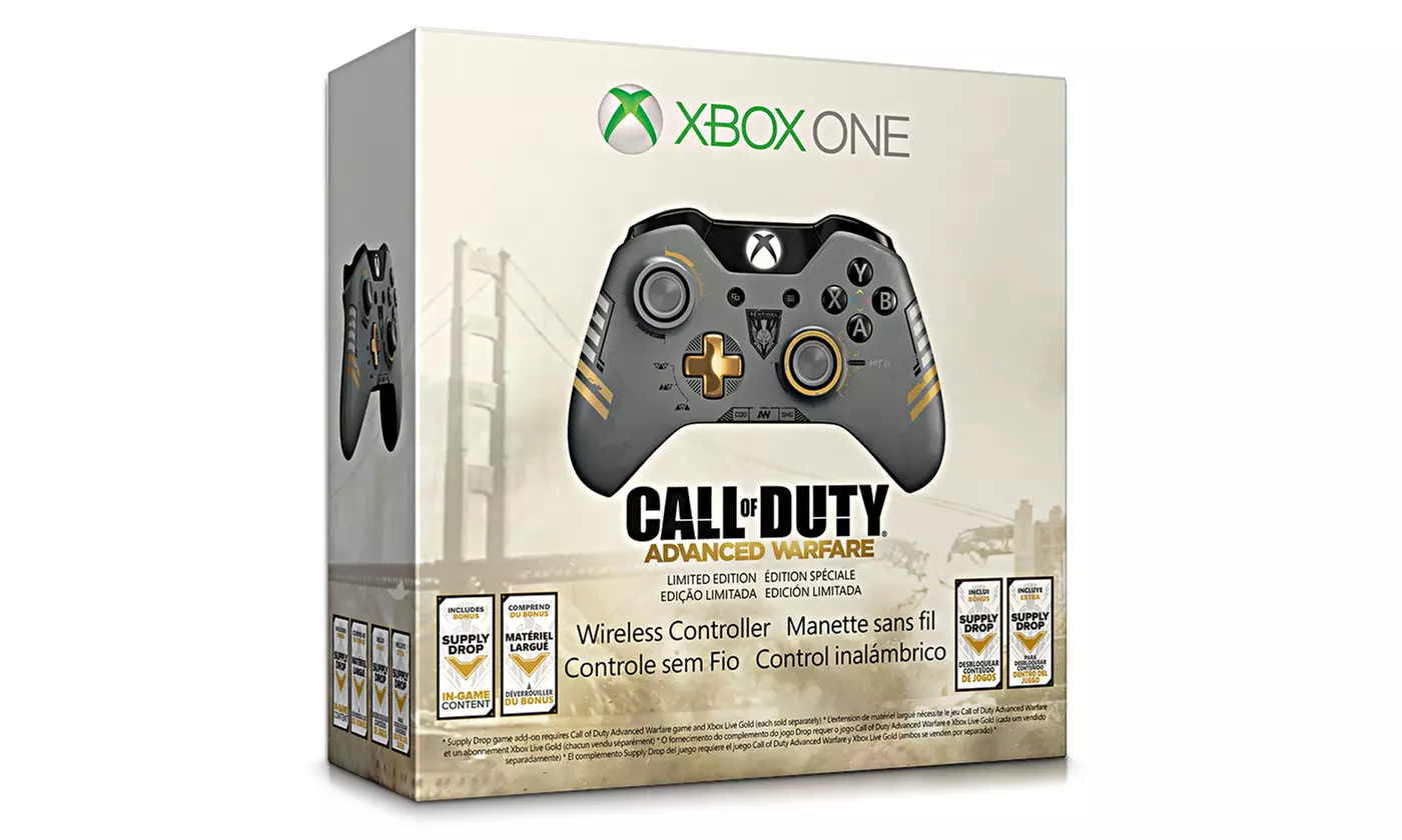 Xbox One Limited Edition Call of Duty: Advanced Warfare Controller - Primary Image
