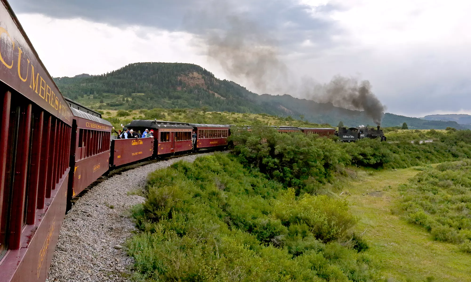 $118 for a Coach-Class Train Ride for Two Adults from Cumbres and Toltec Scenic Railroad ($210 Value) - Primary Image