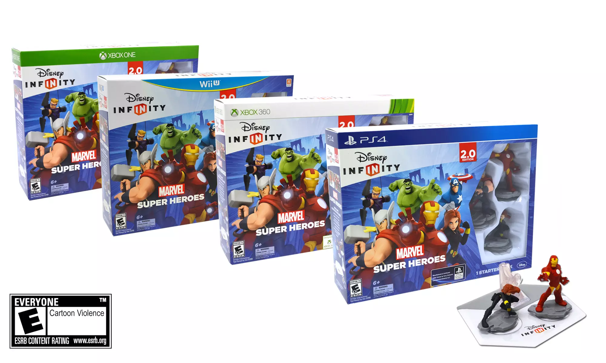 Disney Infinity 2.0 Starter Kit Plus 6 Characters for Wii U, PS4, Xbox 360, or Xbox One - Primary Image