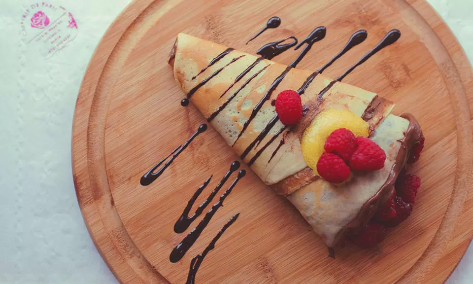 Crepes and Coffee at Creperie de Paris (Up to 42% Off). Two Options Available. - Primary Image