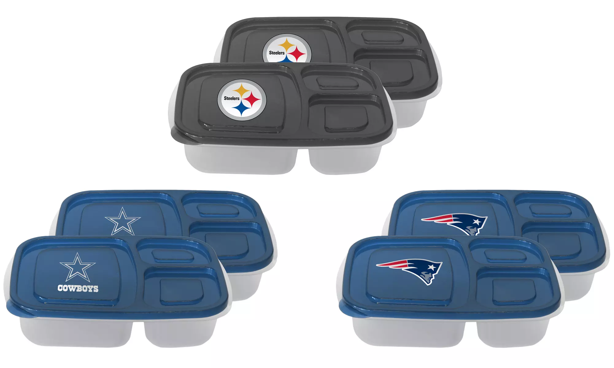 NFL Lunch Containers (2-Pack) - Primary Image