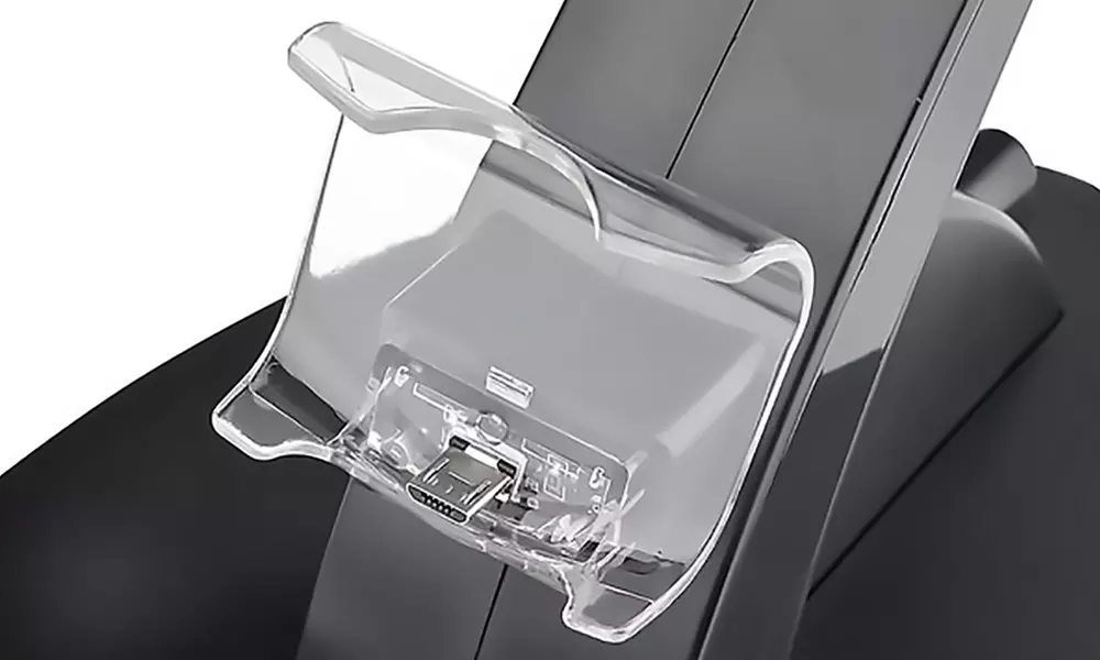 Insten Dual USB Charging Dock Station Stand for PS4 Controllers - Second Medium