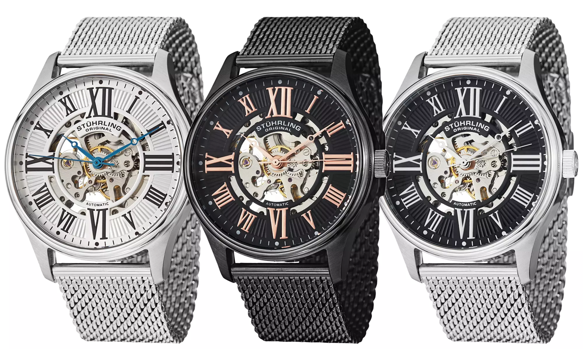 Stuhrling Original Atrium Elite Collection Men's Automatic Watch  - Primary Image