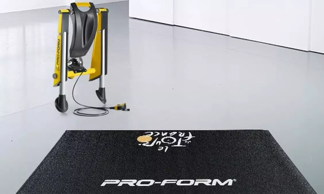 Proform Tour de France Yellow Jersey Cycle Trainer Plus Training Mat and DVD - Second Medium