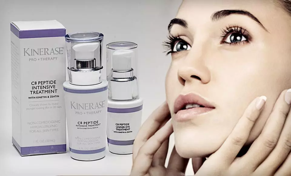 Kinerase C8 Peptide Under-Eye or Intensive Face Treatment (Up to 66% Off). Free Shipping. - Primary Image