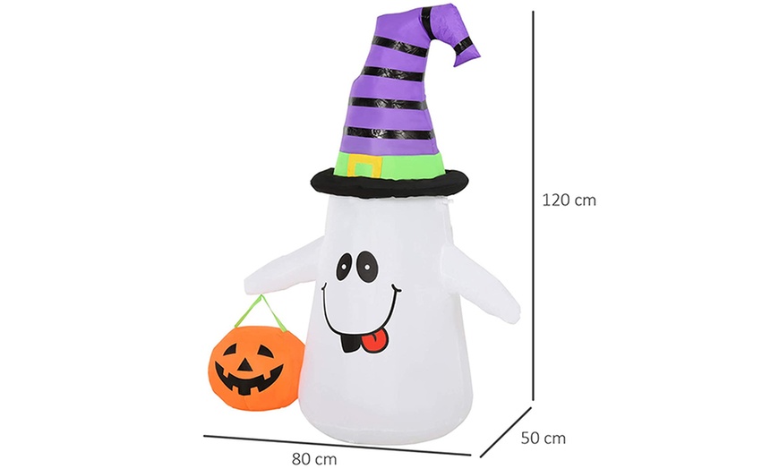 Image 21: HomCom Halloween Inflatable Decor
