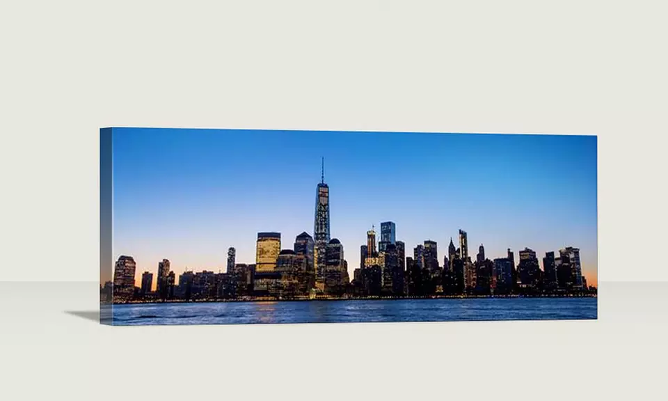Skyline Gallery-Wrapped Canvas Prints (50"x17") from ImageKind.com - Second Medium