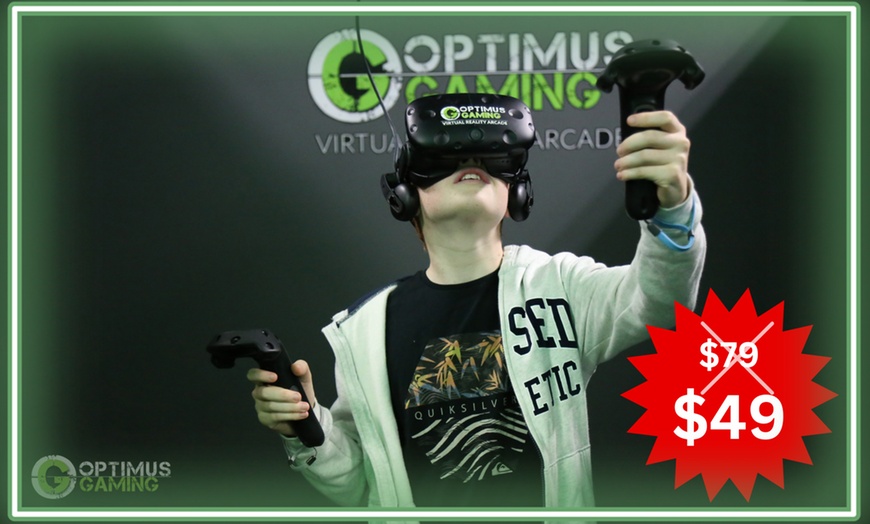 Image 3: Virtual Reality Experience at Optimus Gaming