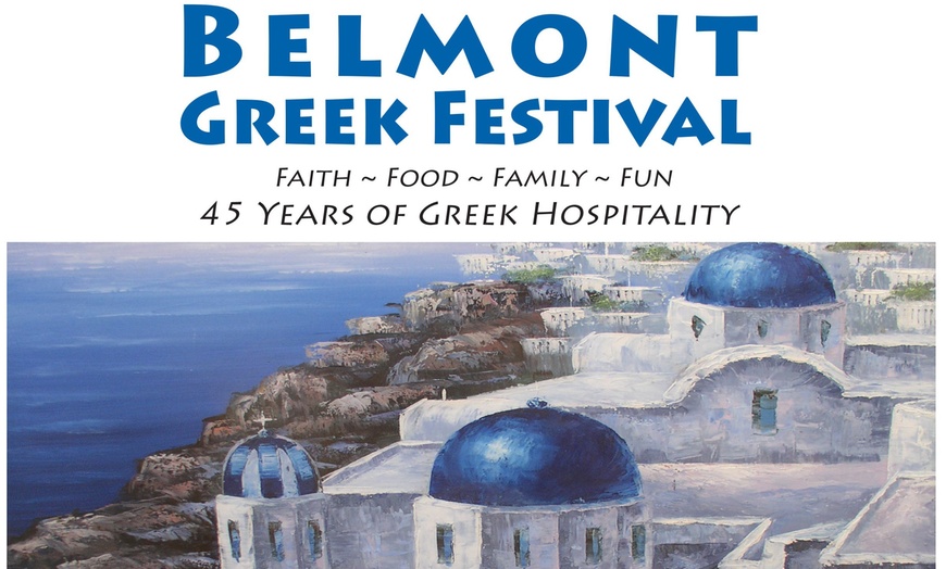 Greek Festival Belmont Greek Festival Groupon