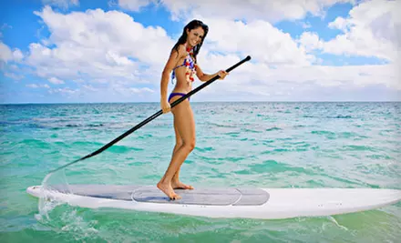 Two-Hour Standup-Paddleboard Tour of Mission Bay for One or Two from Sup Diego! (Up to 59% Off) - Primary Image