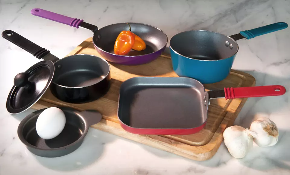 $16.99 for a Starfrit Four-Piece Mini Cookware Set ($46.96 List Price). Free Shipping and Returns. - Primary Image