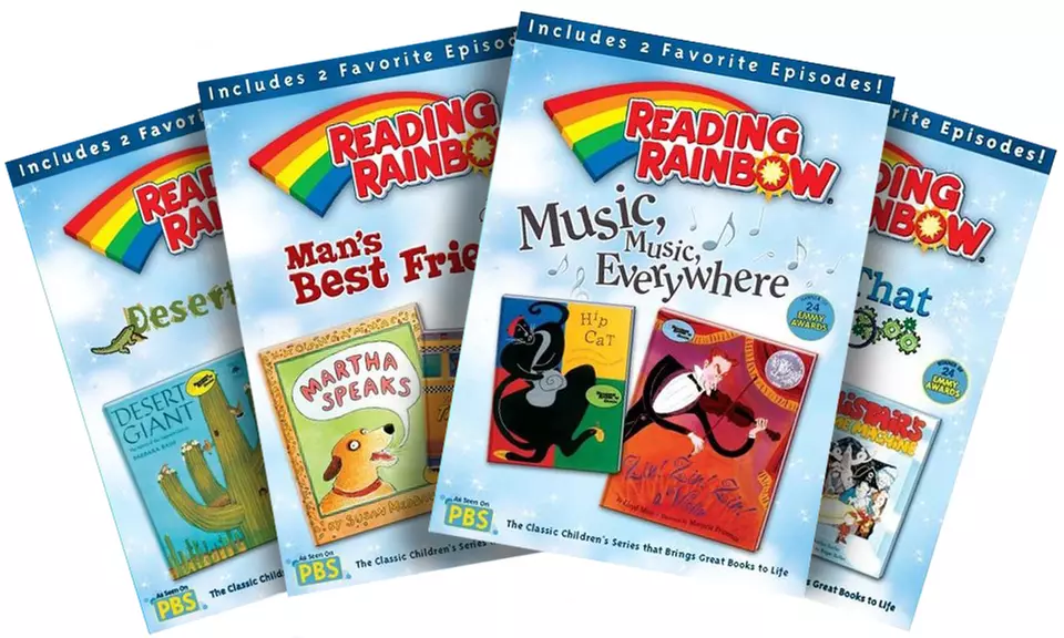 Reading Rainbow Collection 4-DVD Set - Primary Image