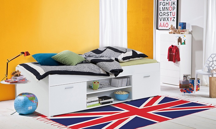 Letto Singolo Con Secondo Letto Estraibile M1545le Arrediweb