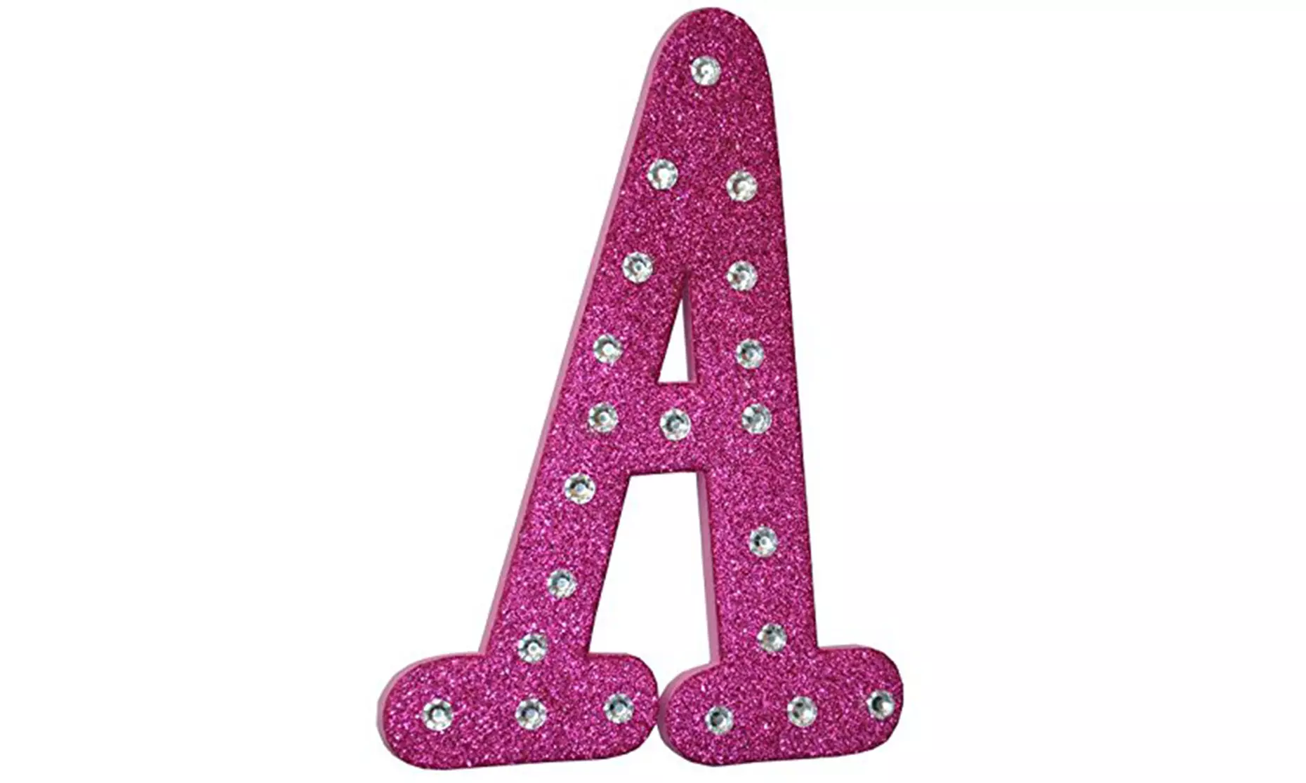 Craft for Kids Glitter Wall Letters or Numbers - Primary Image