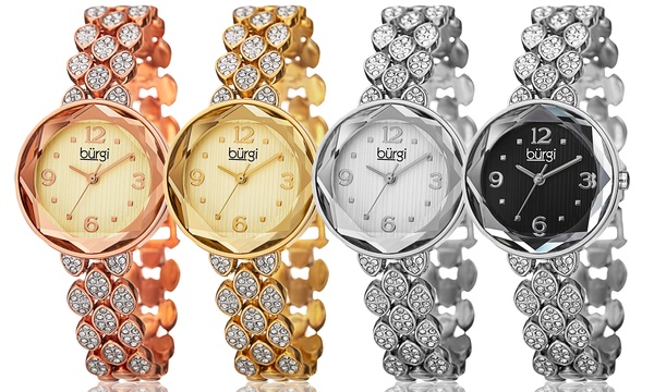 Burgi best sale swarovski watch