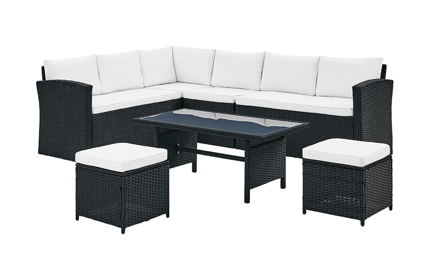 Image 2: Corner Group Sofa Set