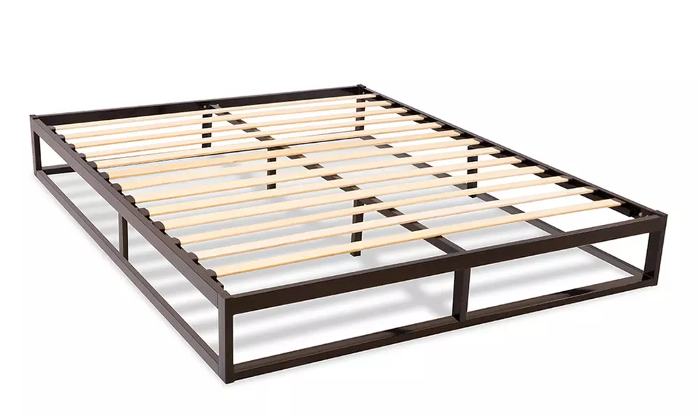 Sommier "Leonidas" en métal avec lattes flexibles