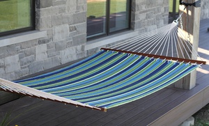 Vivere Quilted Fabric Reversible Hammocks