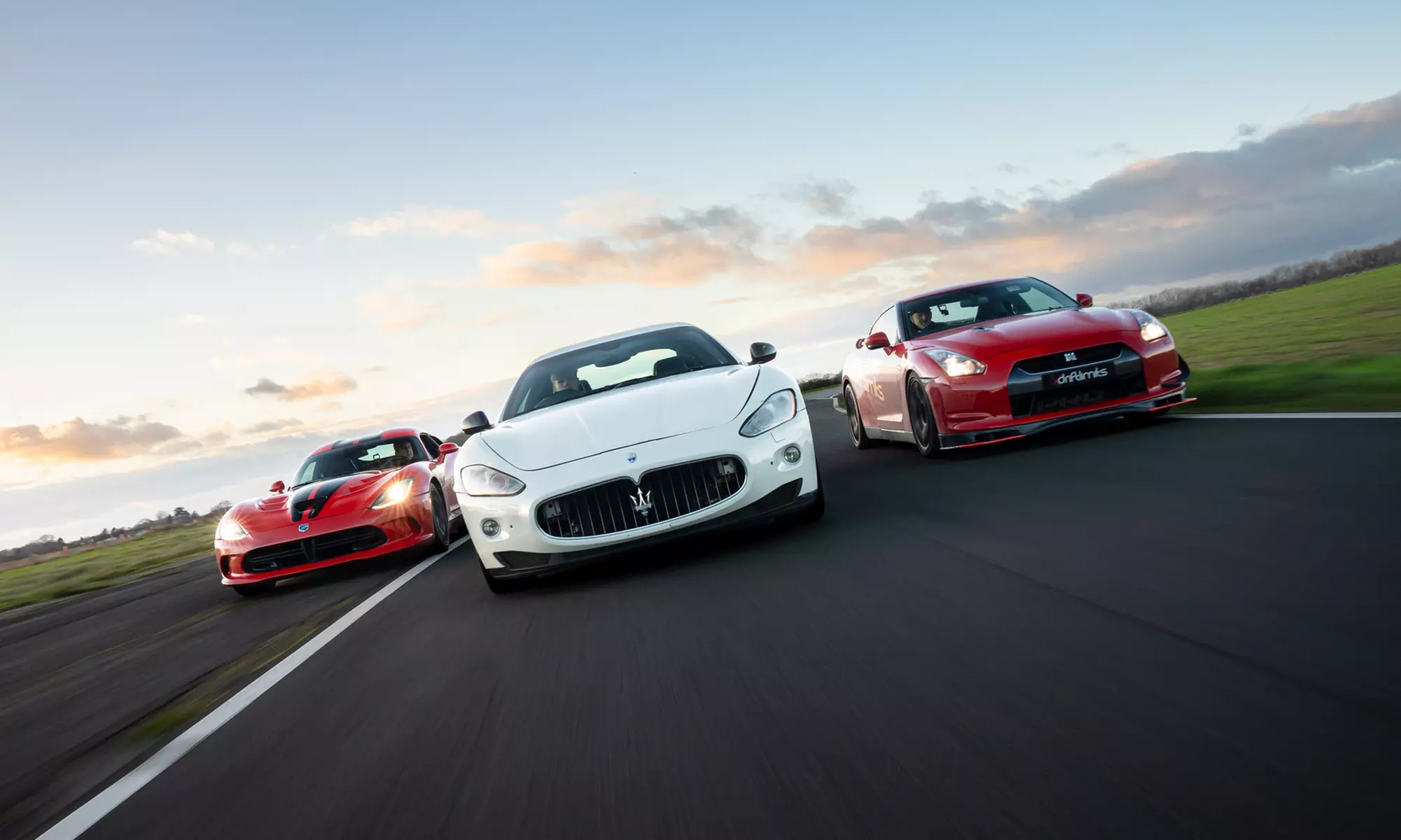 Choice of 6 Secret Supercars Driving Experience Gift Up to 20 Laps