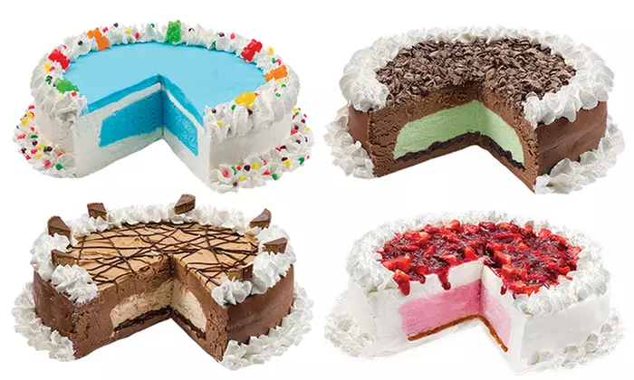One Layered Ice Cream Cake or Four Regular Ice Cream Cones at Marble Slab Creamery (Up to 39% Off) - Primary Image