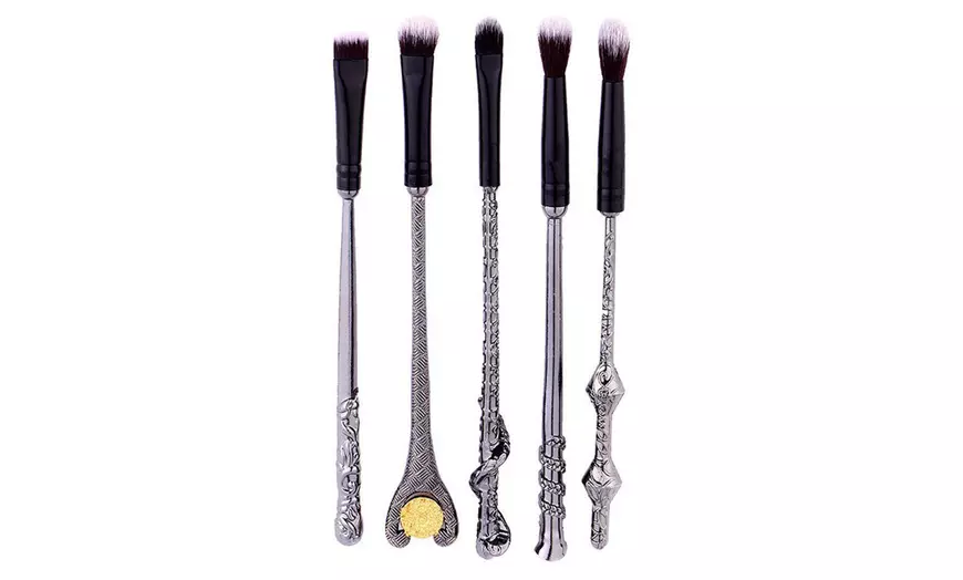 Image 3: Sets de 10 pinceaux de maquillage sur le thème d'Harry Potter