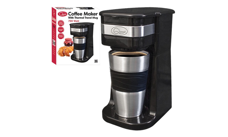 Image 1: Coffee Maker with Travel Mug