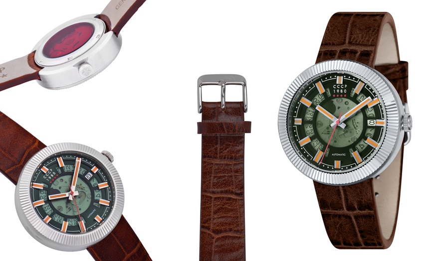 Cccp Monino Collection Men S Automatic Watch Groupon