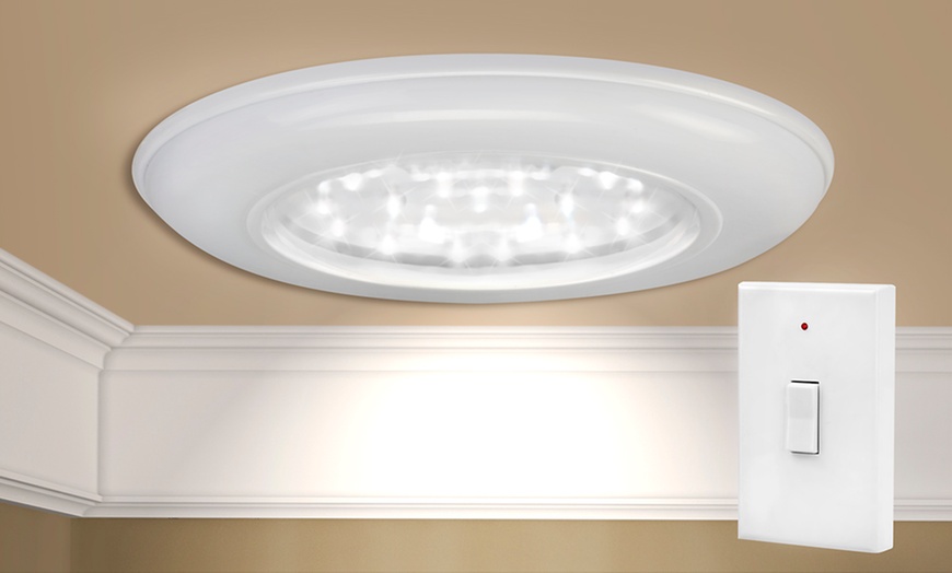 Image 1: Wireless LED Ceiling Light