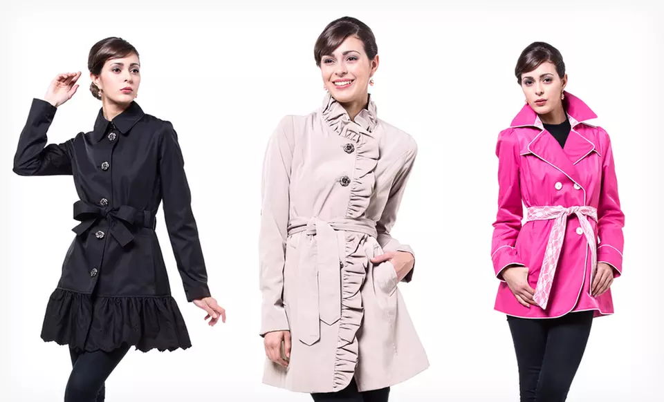 Betsey Johnson Trench Coats (70% Off). Multiple Styles Available. Free Shipping. - Primary Image