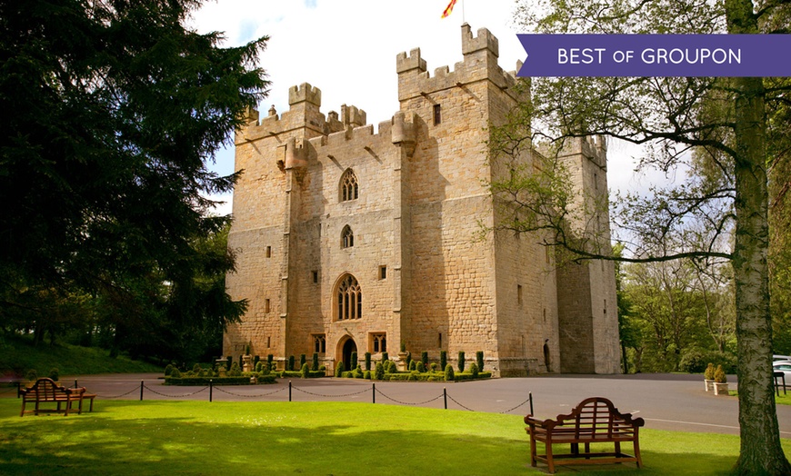 Image 1: 4* Northumberland Castle Stay