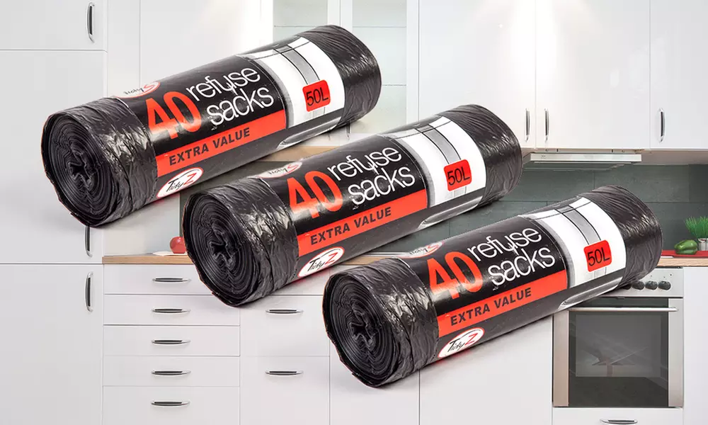 Two, Four or Eight-Year Supply of Plastic Bin Bags from £9.98 (Up to 52% Off) - Primary Image