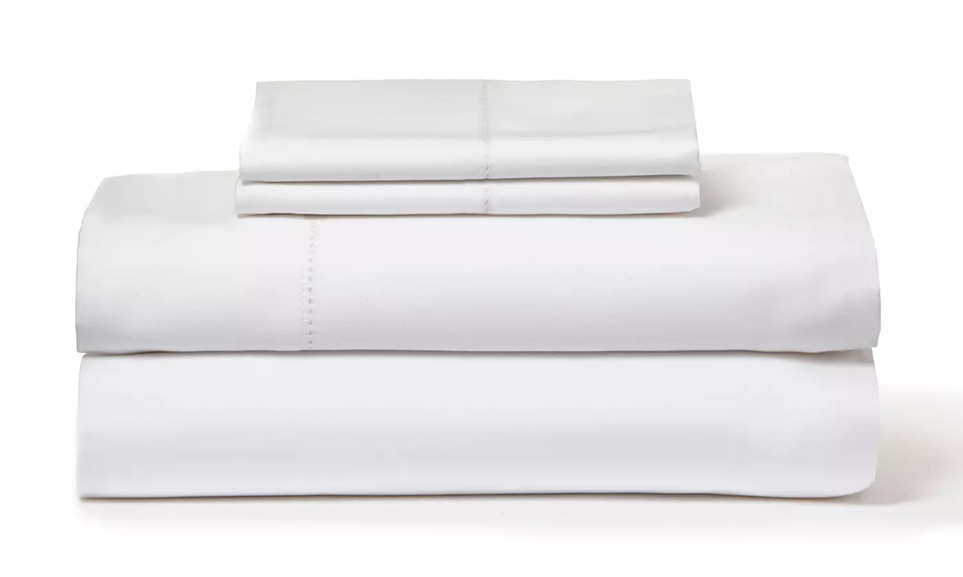 Clearance: 600-Thread-Count Wexley Home Cotton-Rich Sheet Set (Cal.King) - Second Medium