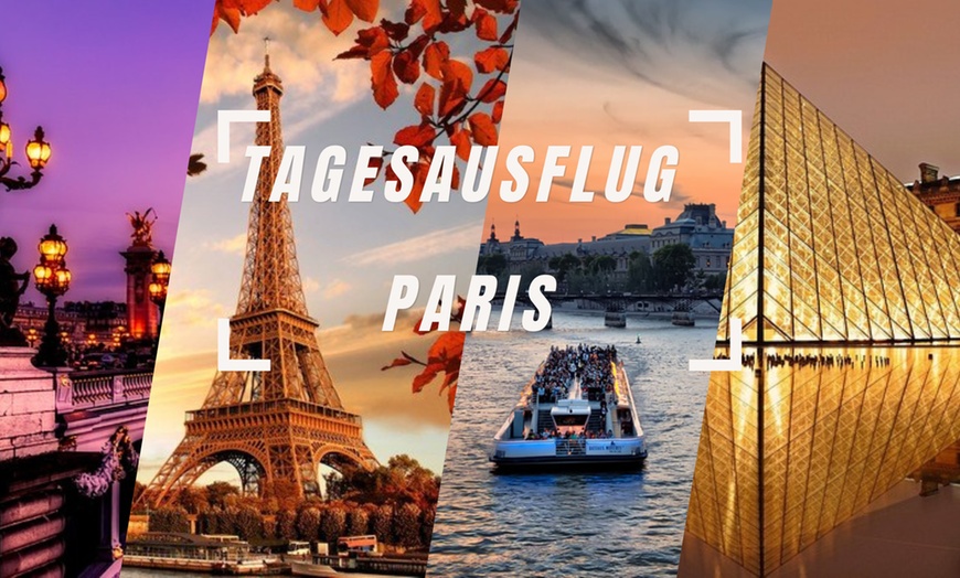 Image 1: Paris: Tagesausflug für 1 Person mit Reisebus & Stadtrundfahrt